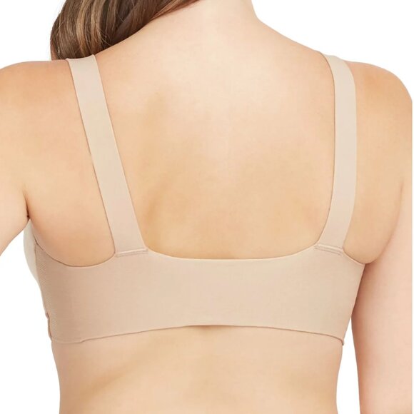 NWT SPANX® Bra-llelujah! Unlined pullover style bralette, nude, XS - Picture 2 of 7